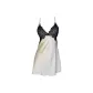 Milk White Mid-Length Skirt-with Pads