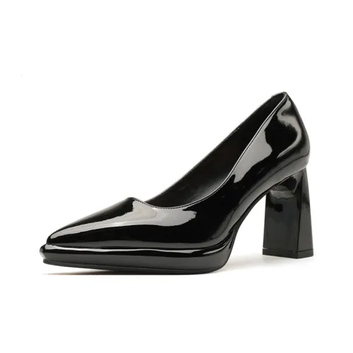 KATHRYN WILSON Chunky Heel High Heels Women's