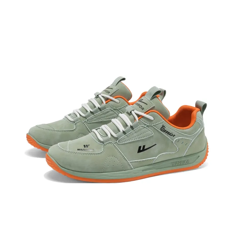 WARRIOR Running Shoes Men Low Top Green-1
