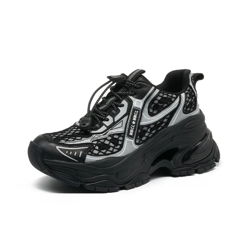 LEECAT STUDIO Cushioning Anti-Slip And Wear-Resistant Low-Top Chunky Sneakers Women's-9