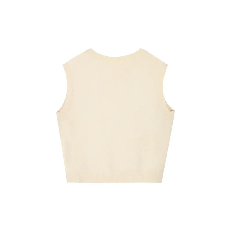 MISHOW Tank Tops Women's Apricot-1