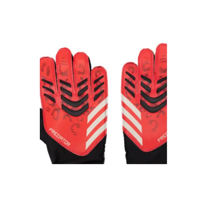 Adidas Recycled Polyester Rubber Cotton Sports Gloves Unisex Red-2