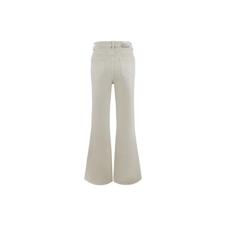 URBAN REVIVO Jeans Women's Ecru-1