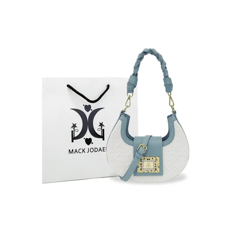 MACK JODAER Microfiber Synthetic Leather Crossbody Bag, Shoulder Bag Regular Women's Light Blue-0