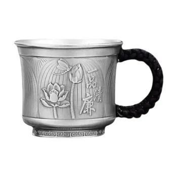 QINGFU 999 Fine Silver Cup Unisex