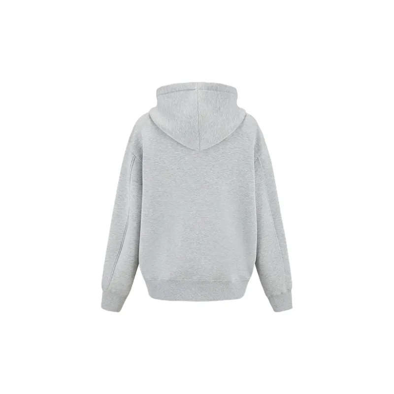 URBAN REVIVO Jackets & Coats Men's Light Gray Heather Gray-1