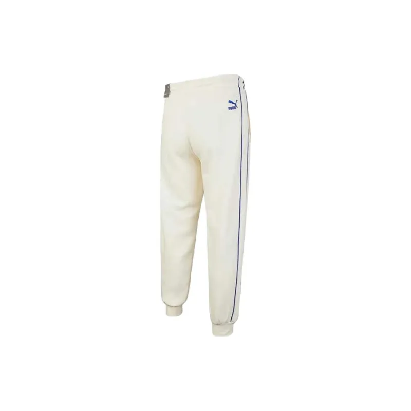 PUMA Formstripe DK Knitted Sweatpants Men's White-1