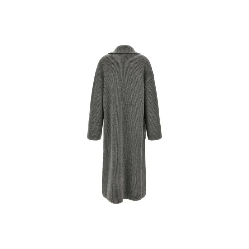 TOTEME SS25 Trench Coat Women's Gray-1