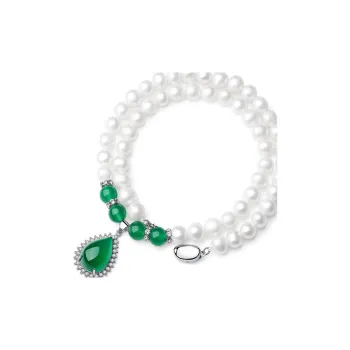 ZHENZHUAOMI Freshwater Pearl Necklaces Women's