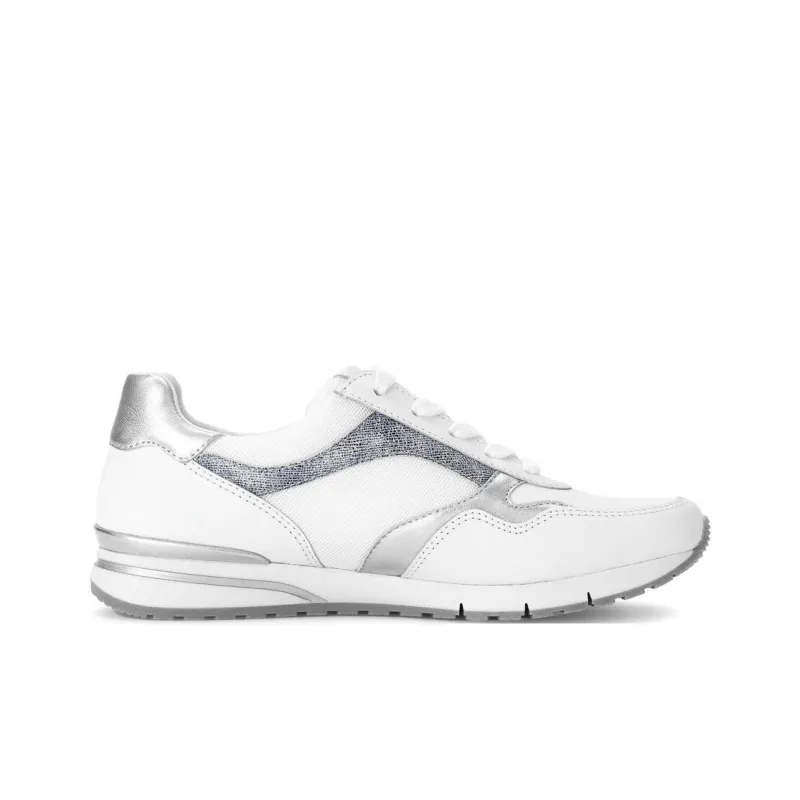 Gabor Comfort Low Top Casual Shoes Women's White-1