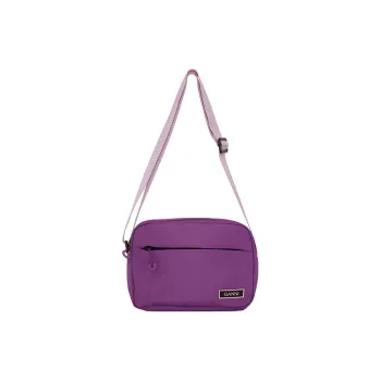 GANNI Recycled Nylon Shoulder Bag Crossbody Bag Women's Purple