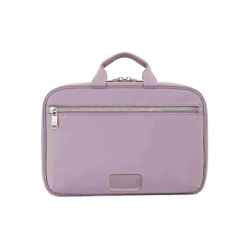 TUMI Voyageur Nylon Makeup Bag Medium Size Women's Lilac-0