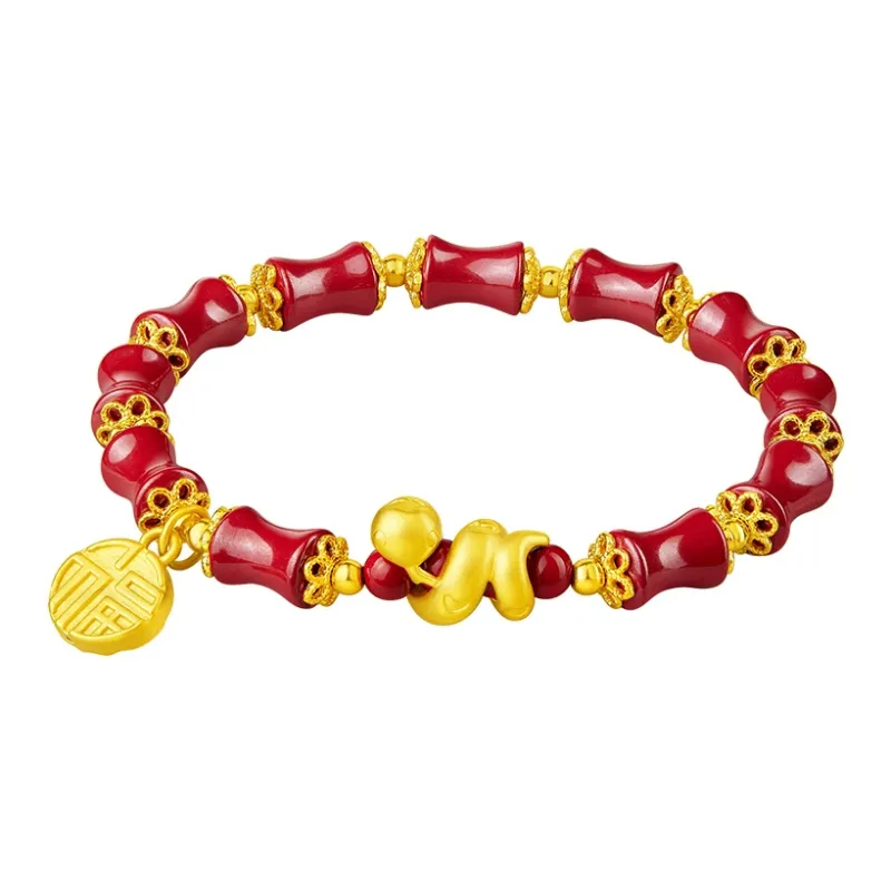 Yi Mingju Cinnabar Bracelets Women's-0