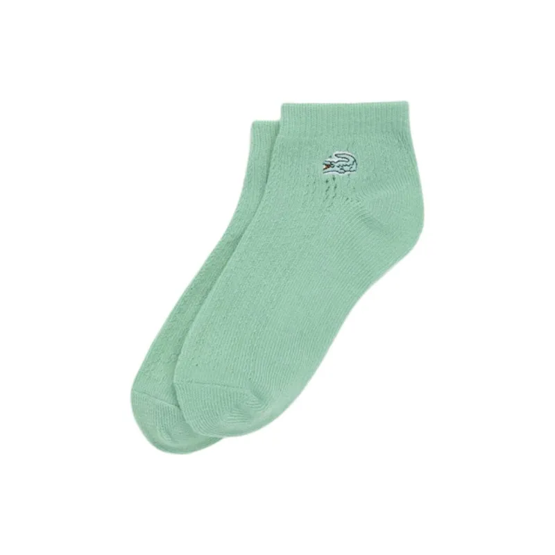LACOSTE Ankle Socks Women's 1 Pack Light Green-0