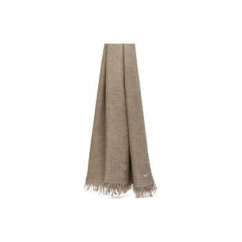 MaxMara Viscose Knit Scarves Women's Brown