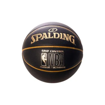 SPALDING Trend Series PU Basketball Black Gold Size 7 Ball Competition Training Unisex