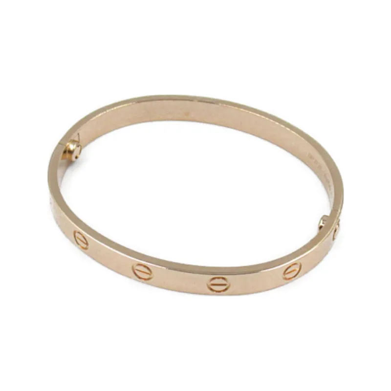 Cartier 2010s 18K Rose Gold Love Bracelet-1