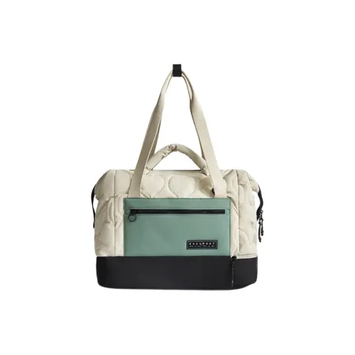BAGSMART Nylon Travel Bag Medium Size Unisex Multicolor