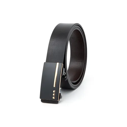 BAIJUAN Cow Leather Belts Men's 3.5cm