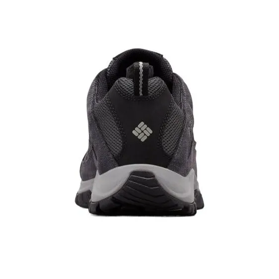 Columbia Crestwood Abrasion Resistant Low Top Hiking Shoes Men's Black Gray-4
