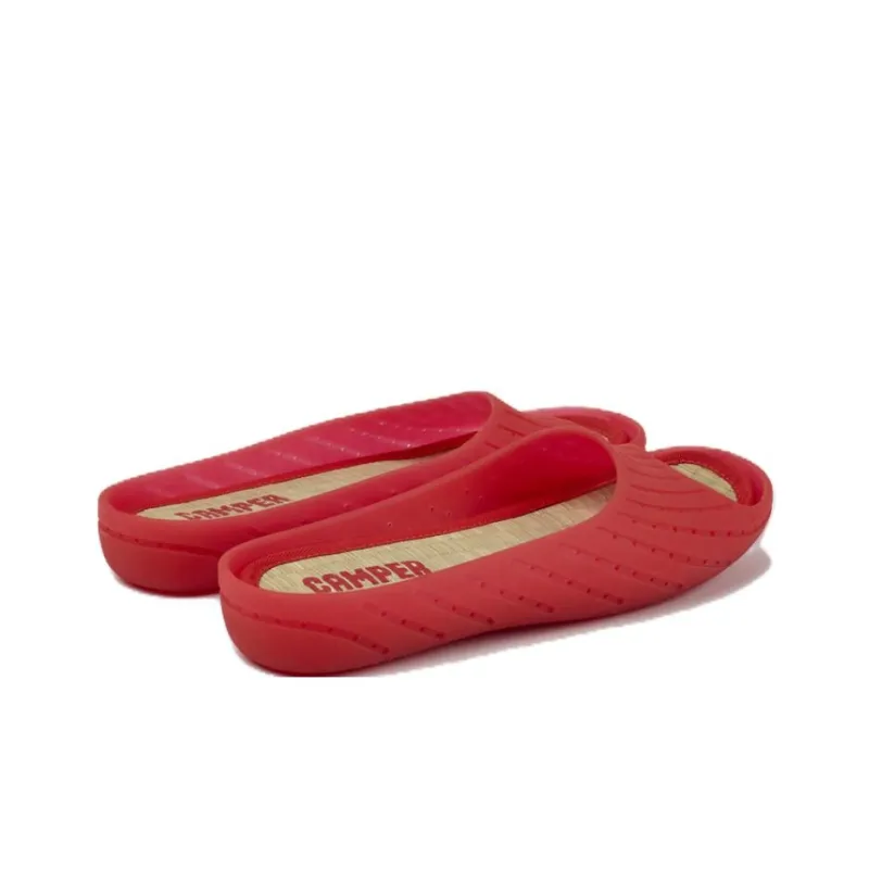 CAMPER Slip Resistant Slide Slippers Women's Red-1
