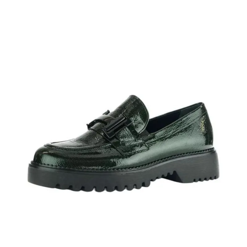 Gabor Comfort Loafers 4.5cm Women's Green-2