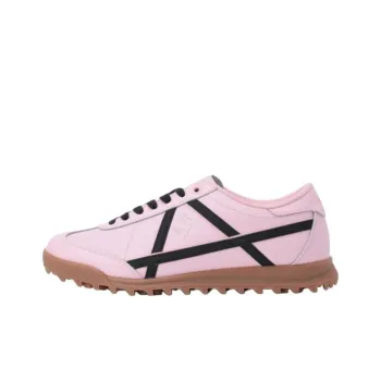 Le Coq Sportif Anti Slip Wear Resistant Low Top Golf Shoes Women's Pink
