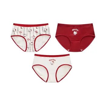 GUKOO x Hello Kitty Underpants Women's 3 Pack