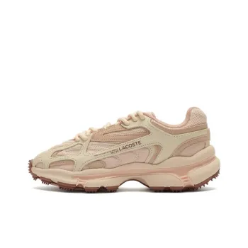 LACOSTE L003 Wear Resistant Low Top Casual Shoes Women's Pink