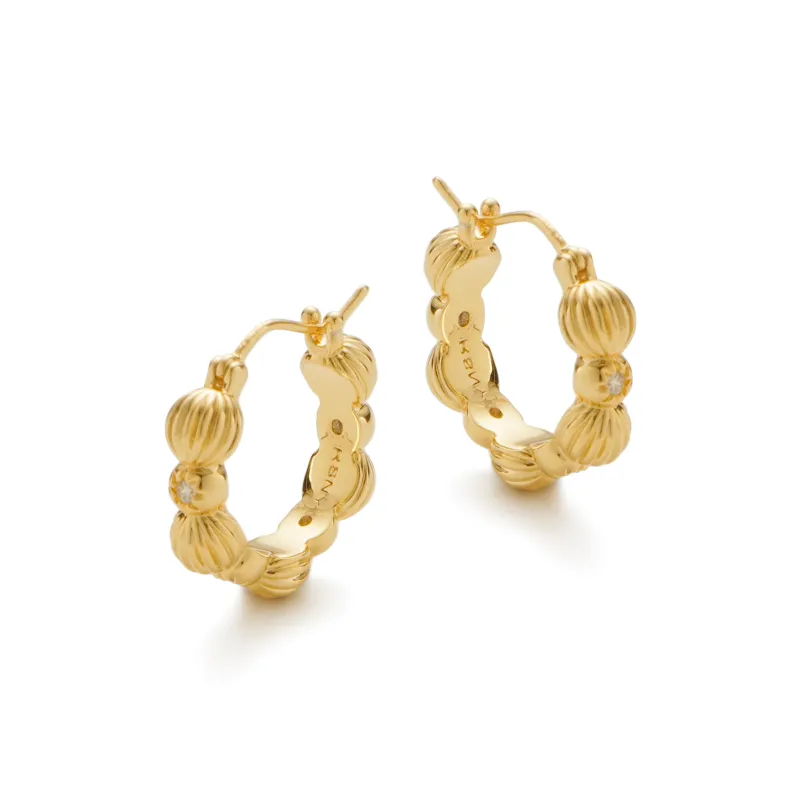 RSNY Gold Plated Copper Earrings Women's-0