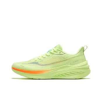Erke Cushioning Rebound Low Top Casual Running Shoes Men's Fluorescent Sprout Green Galaxy Blue