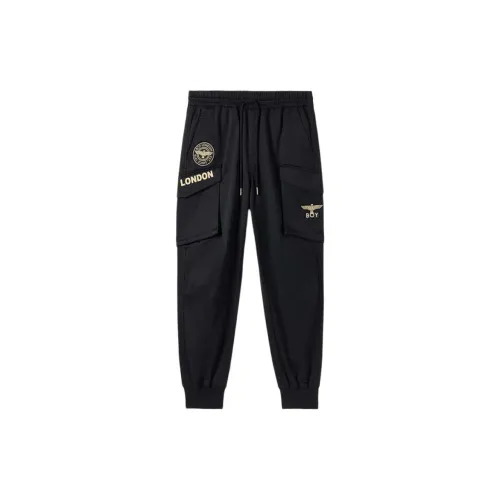Boy London Casual Pants Unisex Black