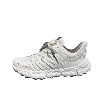 Columbia Cushioning Anti Slip Wear Resistant Breathability Low Top Trekking Shoes Women's White