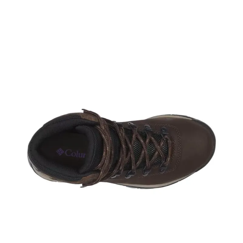 Columbia Newton Ridge Plus Slip-Resistant Water-Resistant High-Top Hiking Shoes Women's Tan-2