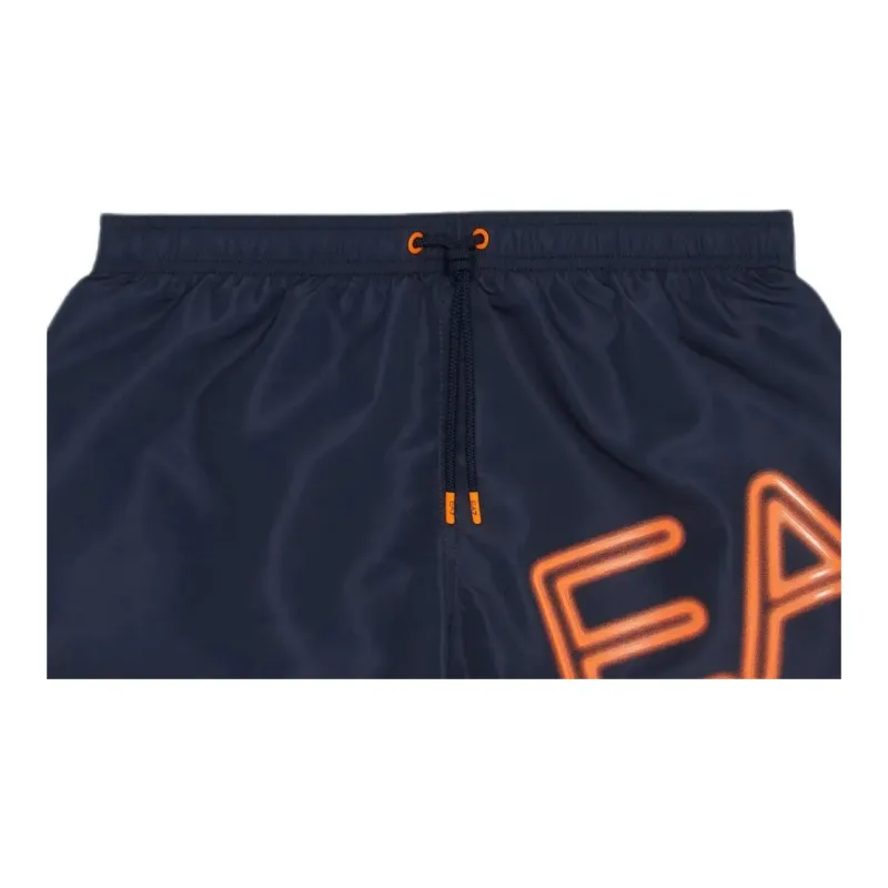 EMPORIO ARMANI EA7 SS24 Beach Shorts Men's Marine Blue-4