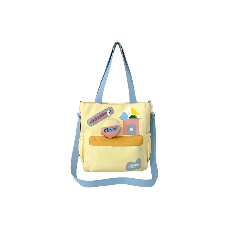 SUN EARTH &U Polyester Tote Bag, Shopping Bag, Shoulder Bag Women's Multicolor-3