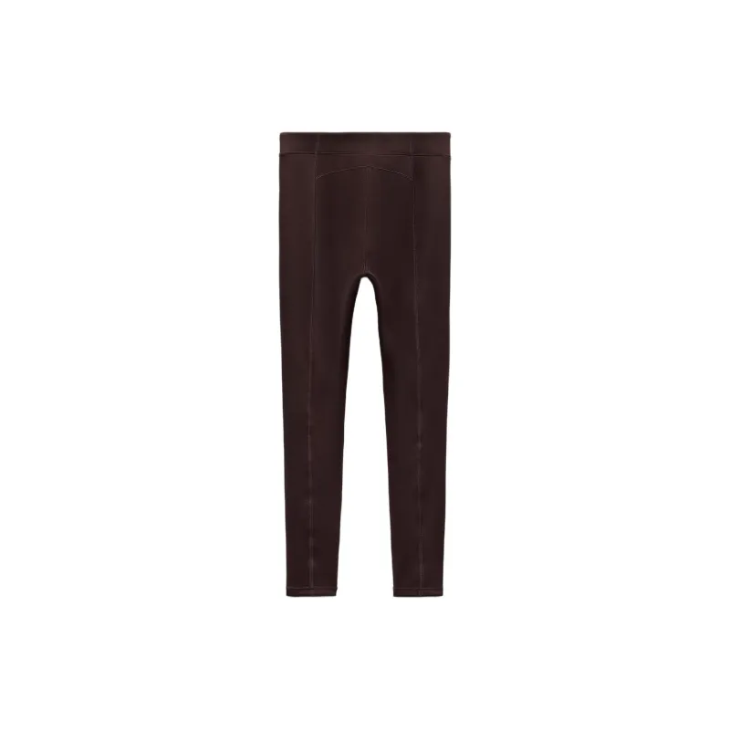 ZARA ZW Series Leggings Women's Brown-1