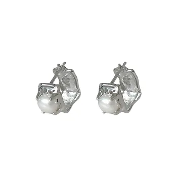 EAR PARTNER 925 Sterling Silver Stud Earrings Women's