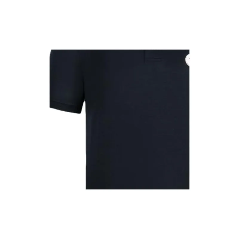 EMPORIO ARMANI Logo patch Button fastening Polo Shirt-4