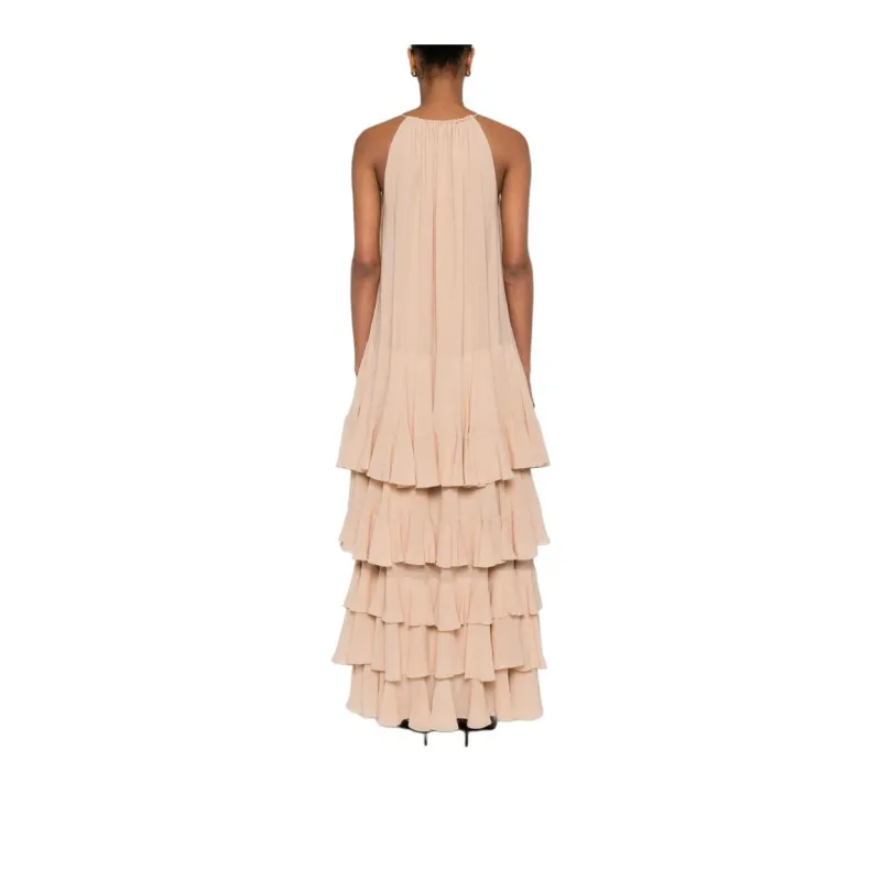 Chloé Tiered Ruffled Maxi Dress-2