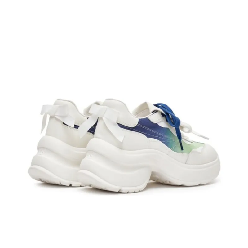 Joypeace Happiness Arrives Slip Resistant Low Top Chunky Sneakers Women's-3