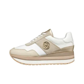 GEOX New Kency Abrasion Resistant Low Top Casual Shoes Women's White Gray