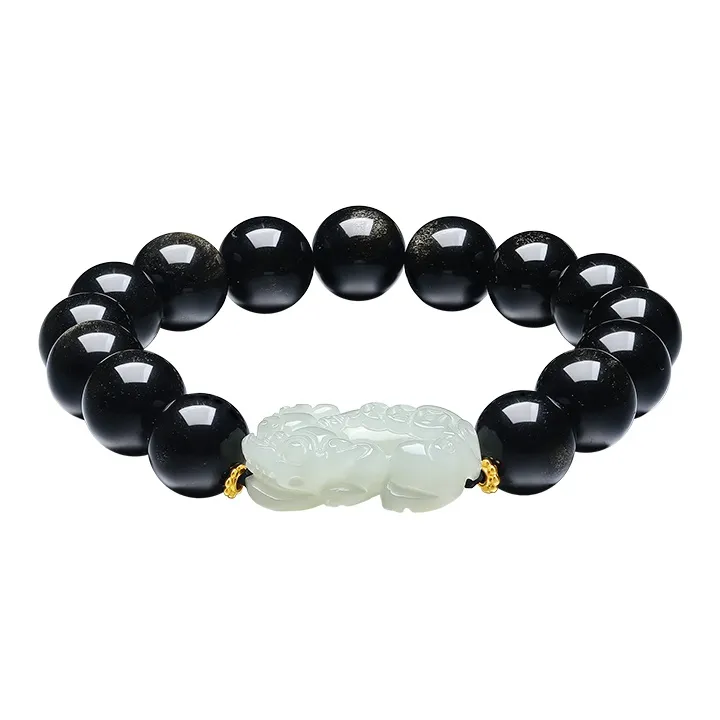LIU GUI FU JEWELRY Bracelets Pale Greenish White Jade Women's-0