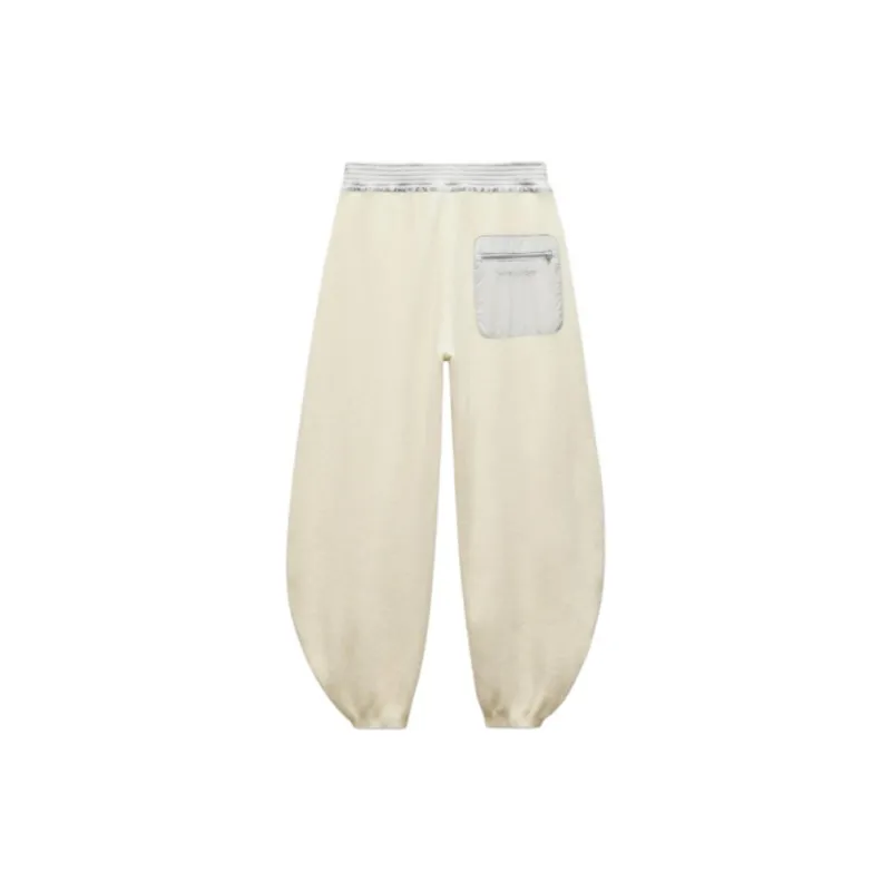 And Wander X ZARA And Wander Collaboration Casual Pants Women's White-1