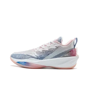 PEAK State Maximums Trigonometric 3.0 Basketball Shoes Men Low Top Royal Blue/Rose Red/Baymax