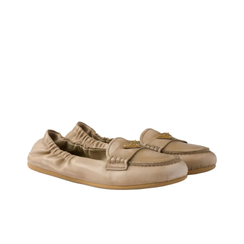 PRADA Loafers Women's Brown-2