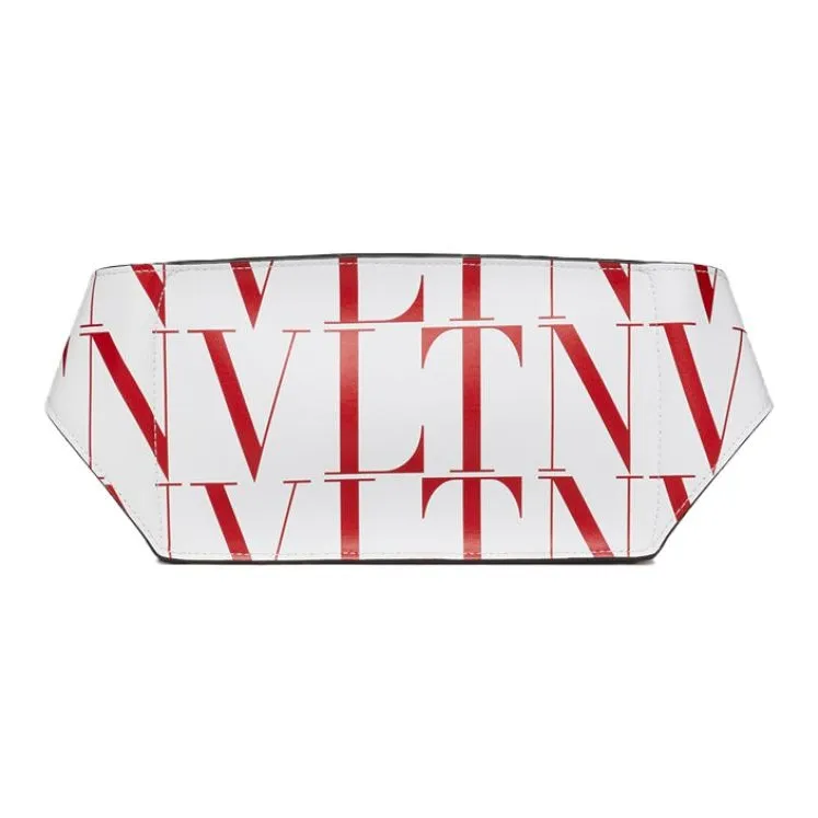 Valentino Calfskin Fanny Pack Men's Red-2