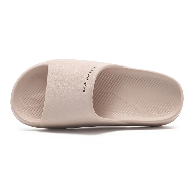 HLA Summer Platform Squashy And Bouncy Feeling Men's Sandals Bathroom Bathing Home Indoor Slippers Couple's Sandals-10