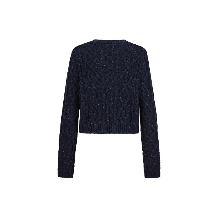 URBAN REVIVO Knitwear Women's Navy Blue-1