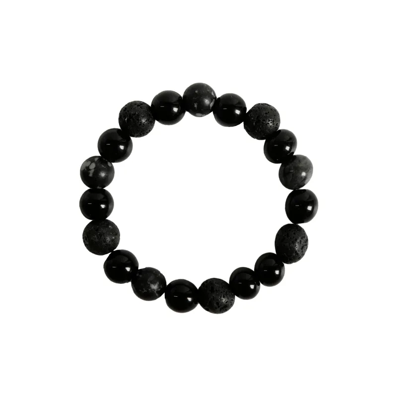 KEYS VIA Volcanic Stone Resin Bracelets Women's-0